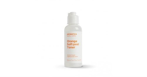 Отшелушивающий тонер с апельсином AROMATICA Orange Soft Peel Toner 50ml МИНИ - фото 10158