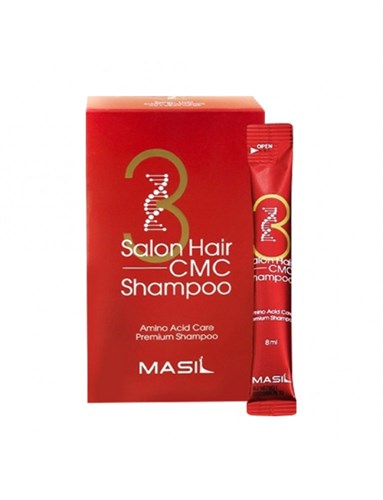 Восстанавливающий шампунь с аминокислотами для волос MASIL Salon Hair Cmc Shampoo 8ml (стик) - фото 10658