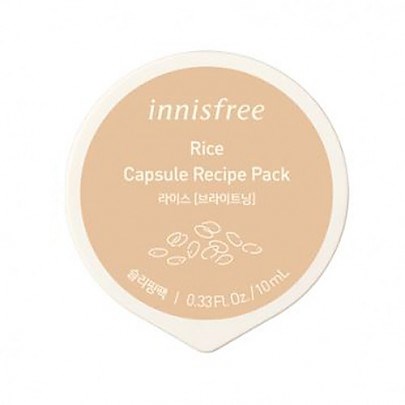 Капсульная ухаживающая ночная маска с рисом Innisfree Capsule Recipe Pack # Rice - Sleeping Pack - фото 11381