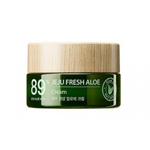 Крем для лица с алоэ The saem Jeju Fresh Aloe Cream 50мл - фото 11449