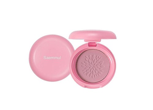 Румяна стойкие матовые The Saem Saemmul Smile Bebe Blusher 01 Rose Pink 6гр - фото 13103