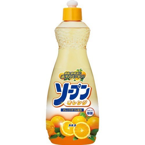 Жидкость для мытья посуды овощей и фруктов Kaneyo сладкий апельсин 600 мл - фото 13272