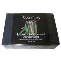 Черное бамбуковое мыло Narda Charcoal Bamboo 100 гр - фото 13772