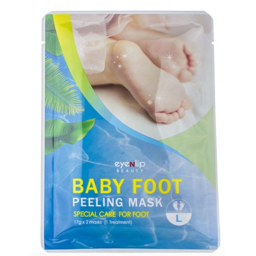 Маска для ног отшелушивающая EYENLIP BABY FOOT PEELING MASK (LARGE) 17гр*2 - фото 13909