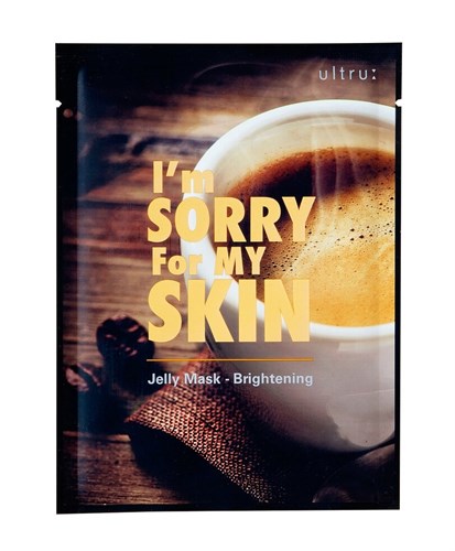 Осветляющая тканевая маска с экстрактом лотоса Im Sorry for My Skin Brightening Jelly Mask (Coffee) - фото 13935