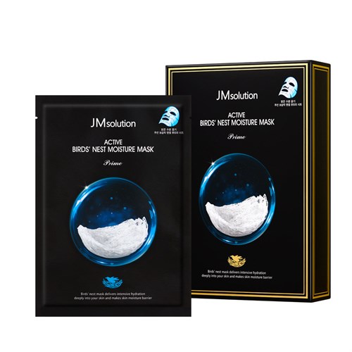 Увлажняющая маска с экстрактом ласточкиного гнезда JM Solution Active Birds Nest Moisture Mask Prime - фото 14295