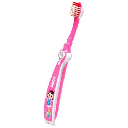 Детская зубная щетка 3-5 лет мягкая 2080 Kids Toothbrush Stage 2 (Carry)/Kongsooni - фото 15084