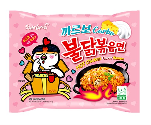 Лапша со вкусом бекона "Samyang Ramyon Friend ramen", 120гр (мягк.уп) - фото 16063