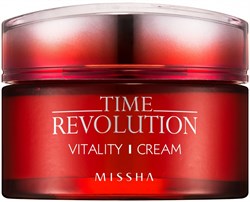 Интенсивный антивозрастной крем для лица MISSHA Time Revolution Vitality Cream 50мл - фото 4688
