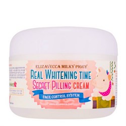 Пилинг-крем для лица осветляющий Elizavecca Real Whitening Time Secret Pilling Cream 100мл - фото 4783