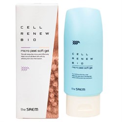 Пилинг-скатка The Saem Cell Renew Bio Micro Peel Soft Gel 40мл (мини) - фото 5597