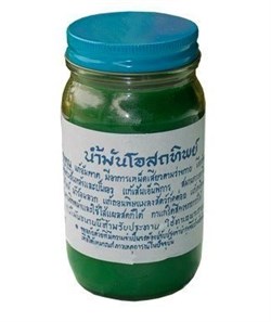 Традиционный тайский бальзам для тела Osotthip  Зеленый 60g - фото 6716