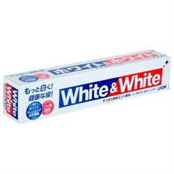 Зубная паста отбеливающая LION White&White 150г - фото 6939