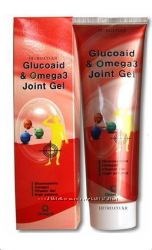 Массажный лечебный крем-гель с глюкозамином, витаминами и омега-3 Glucoaid Omega3 Joint Gel 165мл - фото 8097