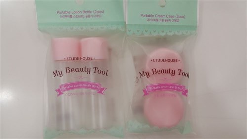 Кейс для косметики Etude House My Beauty Tool Portable Cream Bottle (2pcs) - фото 8340