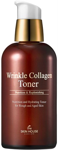Тонер для лица с коллагеном The Skin House Wrinkle Collagen Toner 130мл - фото 8447