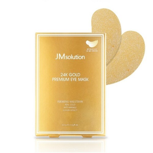 Премиум патчи для чувствительной кожи вокруг глаз с золотом JM solution 24K Gold Premium Eye Mask - фото 8587