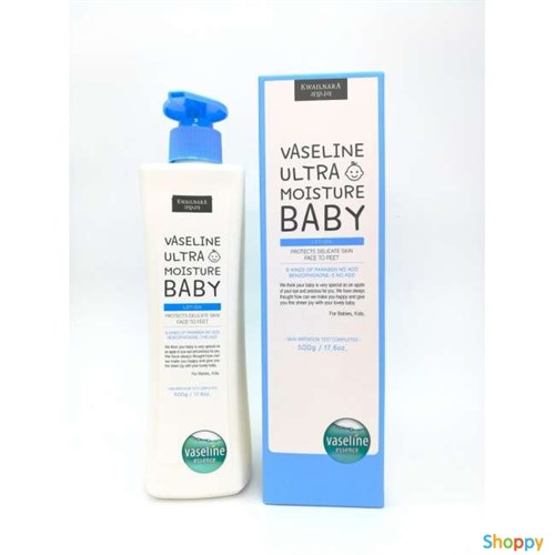 Шампунь детский Welcos Vaseline Ultra Moisture Baby Bath&Shampoo 500мл - фото 9044