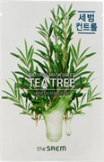 Маска тканевая с экстрактом чайного дерева The Saem Natural Tea Tree Mask Sheet