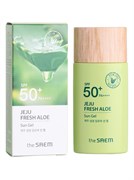 Солнцезащитный гель-молочко The Saem Jeju Fresh Aloe Sun Gel SPF50+ PA++++