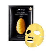 Премиум-маска с экстрактом золотого шелкопряда JM Solution Water Luminous Golden Cocoon Mask Plus Black