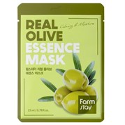 Тканевая маска с экстрактом оливы FARMSTAY REAL OLIVE ESSENCE MASK