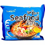 Лапша Самянг "Seafood Party" со вкусом морепродуктов, 125гр (мягк.уп)