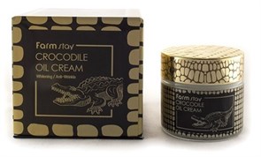 Питательный крем с жиром крокодила FarmStay Crocodile Oil Cream 70мл