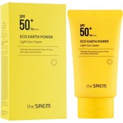 Крем легкий солнцезащитный The Saem SPF50 Eco Earth Power Light Sun Cream 50гр